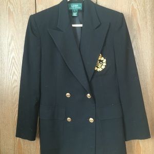 Ralph Lauren double-breasted wool blazer